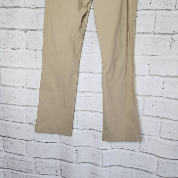 Eddie Bauer Mens Tech Pant Size 32x30 Tan Nylon Spandex Outdoor Hiking Casual - Picture 8 of 12